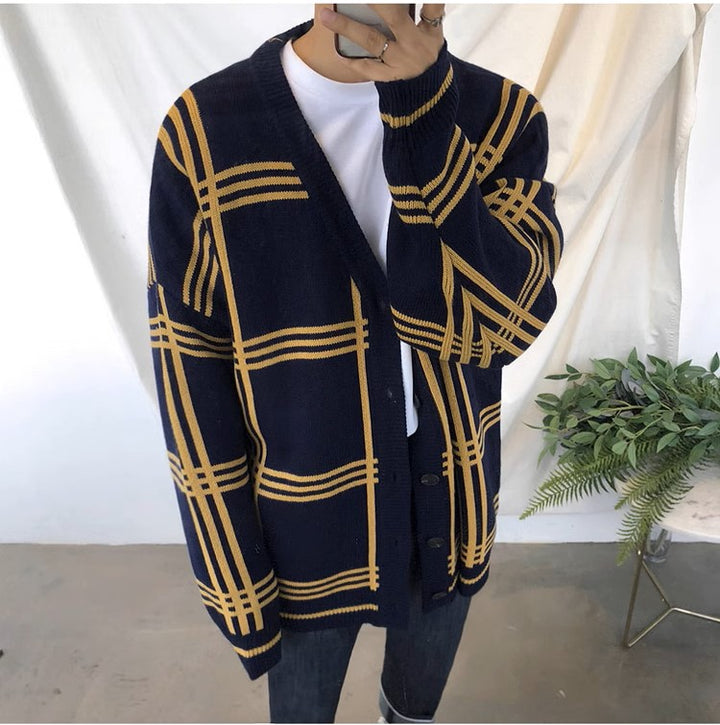 S8 No. 151 Plaid Cardigan