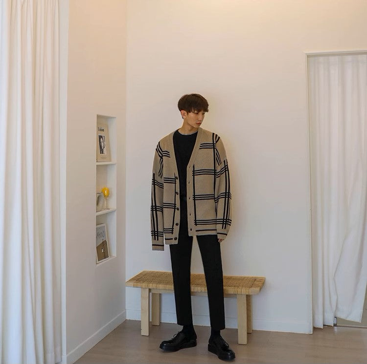 S8 No. 151 Plaid Cardigan