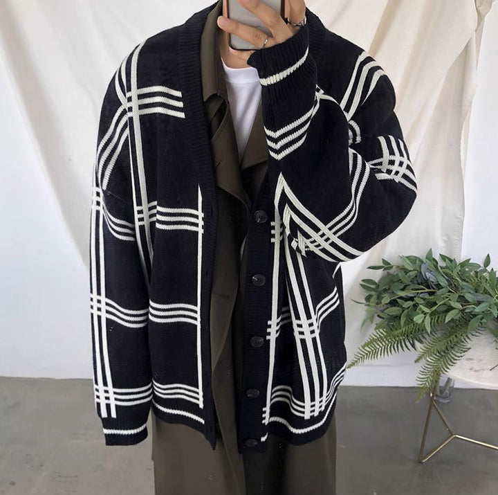 S8 No. 151 Plaid Cardigan