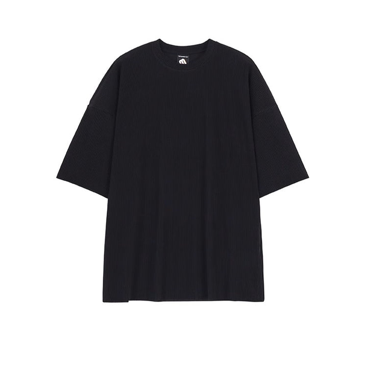 S8 No. 224 Black Short-Sleeved T-Shirt And Trousers