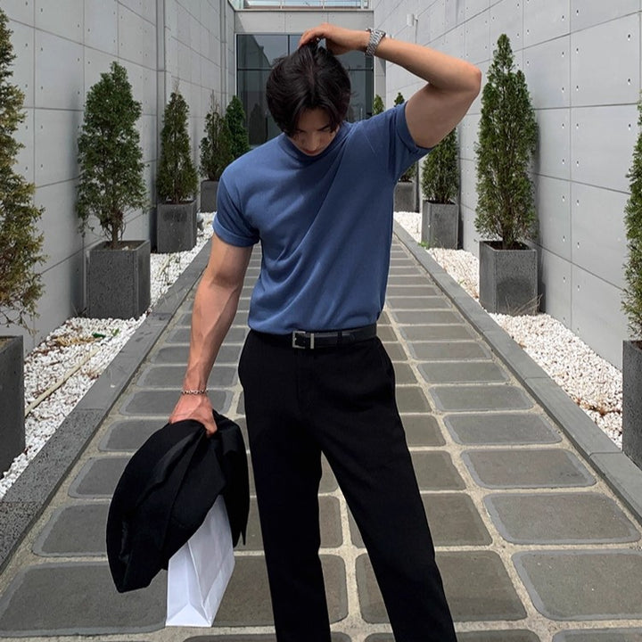 S8 No. 240 Half-High Collared T-Shirt