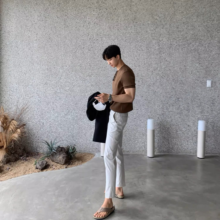 S8 No. 247 Knit Short-Sleeved T-Shirt