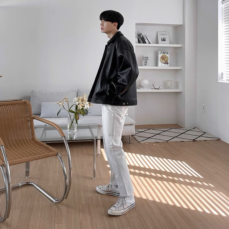 S8 No. 270 Casual Leather Jacket