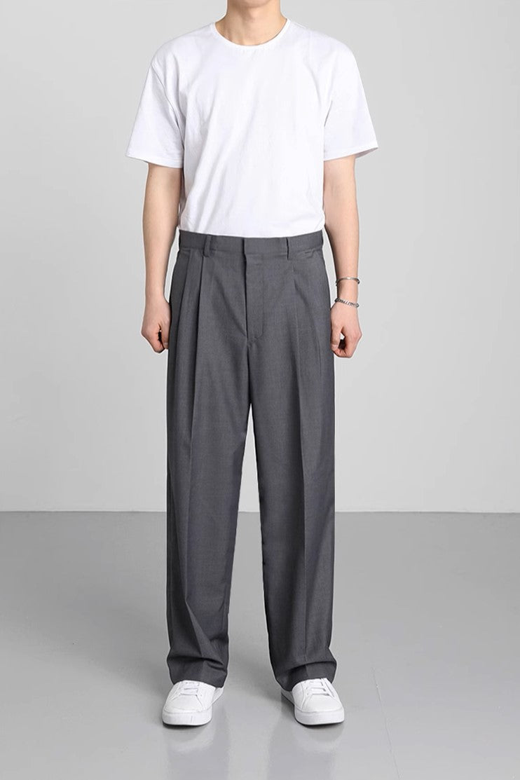S8 No. 348  Wide-Legged Draped Trouser