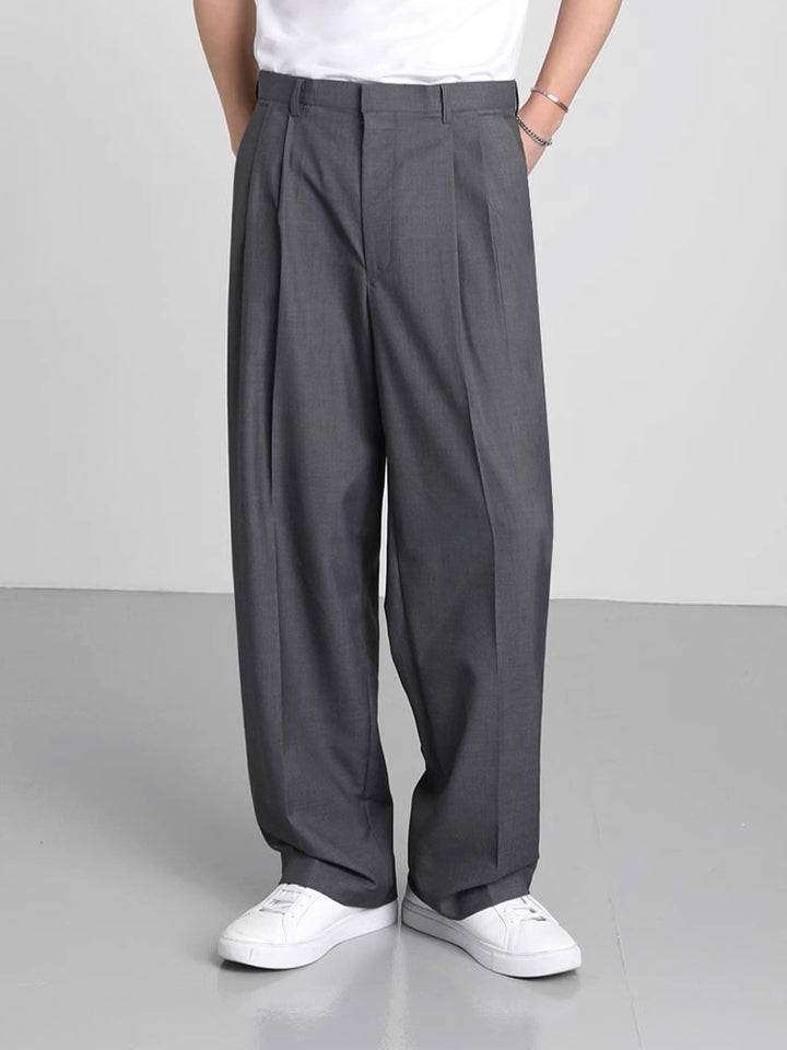 S8 No. 348  Wide-Legged Draped Trouser