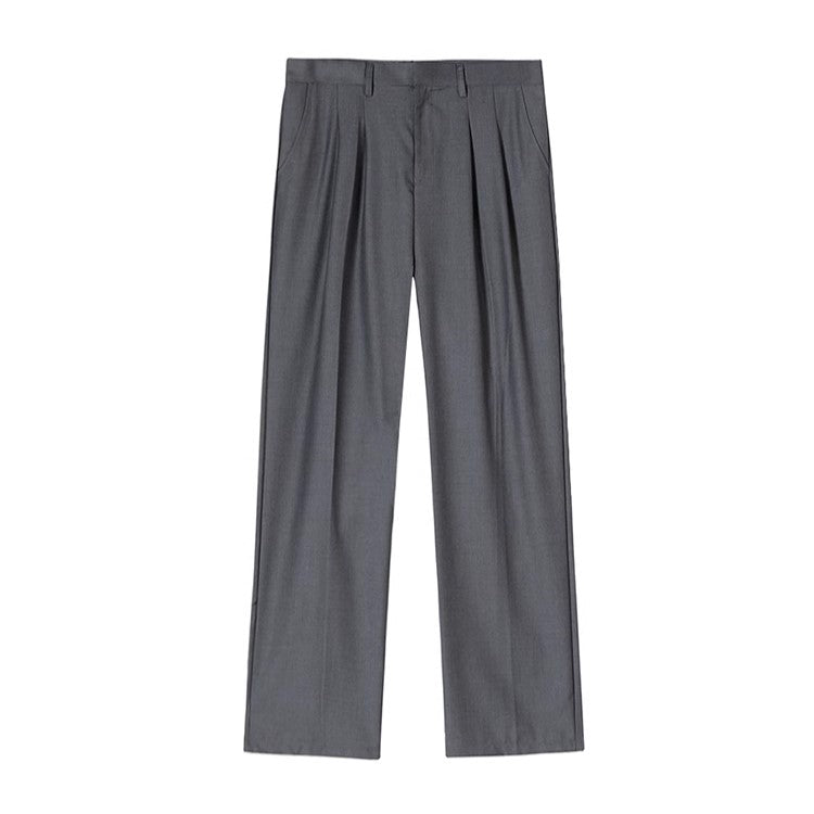 S8 No. 348  Wide-Legged Draped Trouser