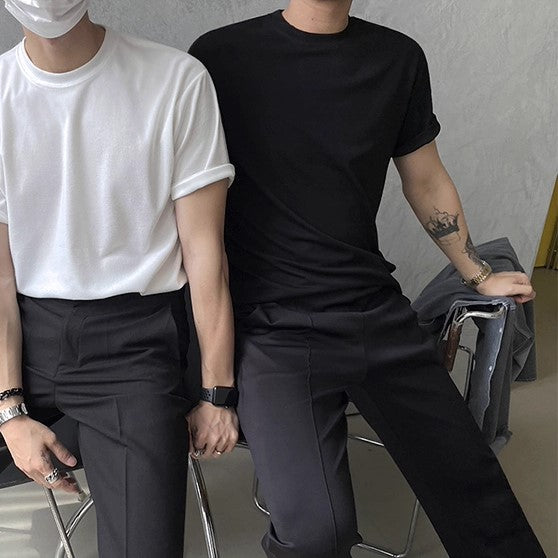 S8 No. 350 Short-Sleeved Cotton T-Shirt