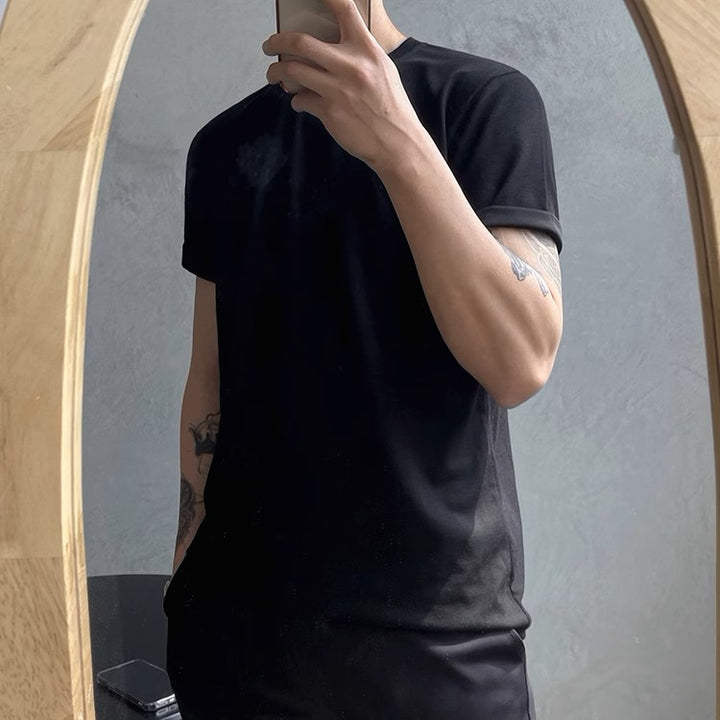 S8 No. 350 Short-Sleeved Cotton T-Shirt