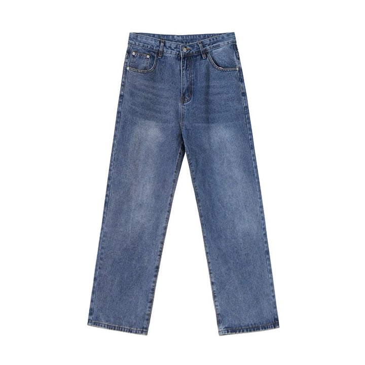 S8 No. 355 Washed Wide-Leg Jeans