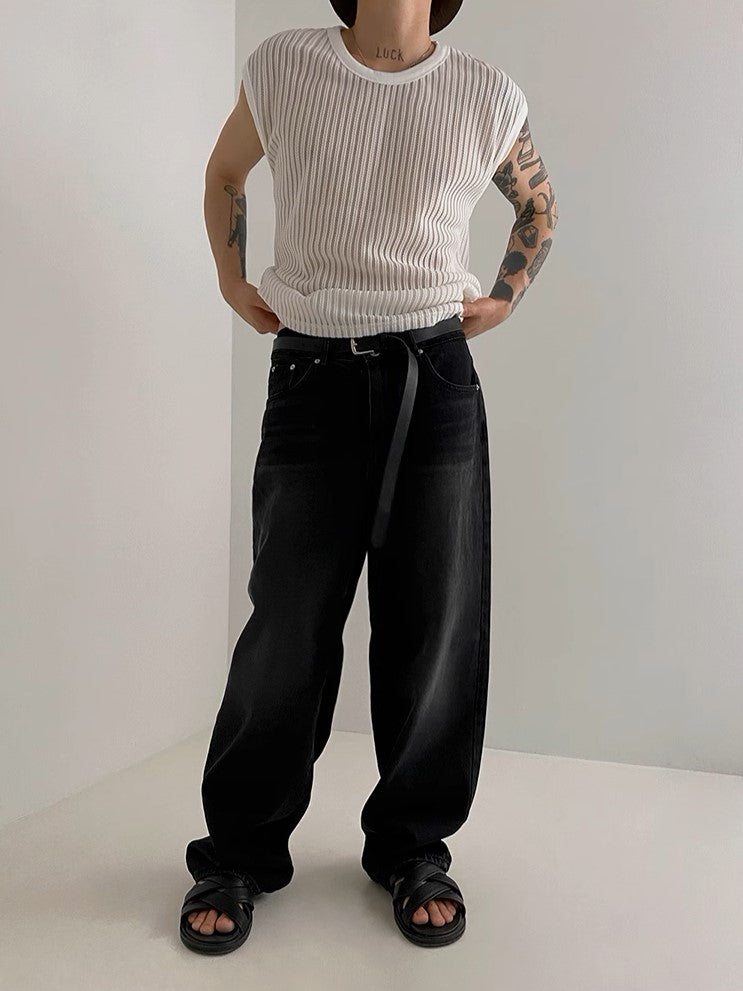 S8 No. 357 Hollow Knit Vest
