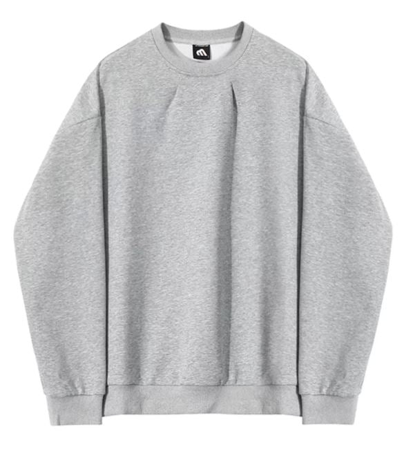 S8 No. 372 Loose Round Neck Sweatshirt
