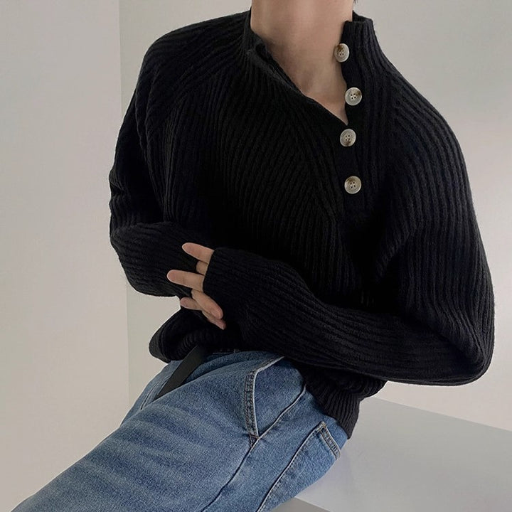 S8 No. 412 Offset Knit Sweater