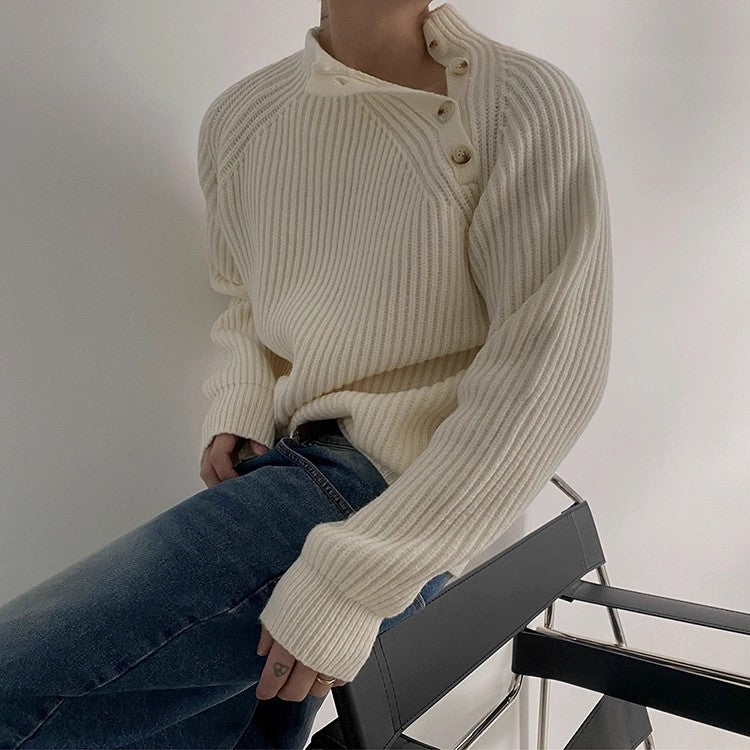 S8 No. 412 Offset Knit Sweater