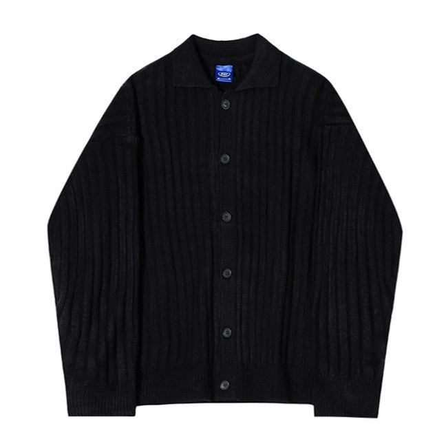S8 No. 414 Pleated Knit Cardigan