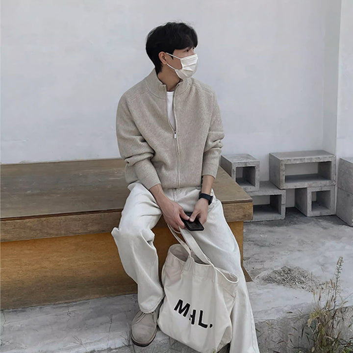 S8 No. 415 Zip-up Knit Jacket