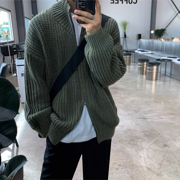 S8 No. 435 Zip-Up Knit Jacket