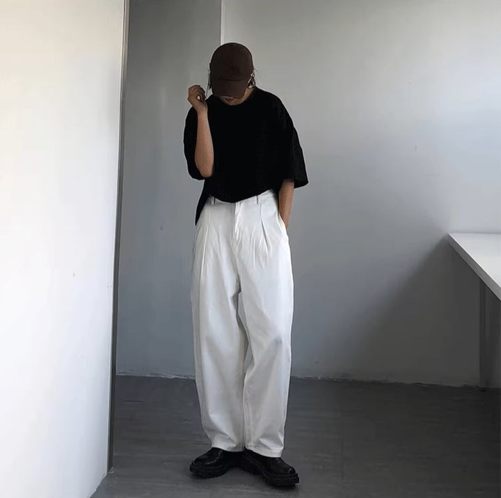 S8 No. 511 Straight White Denim Jeans