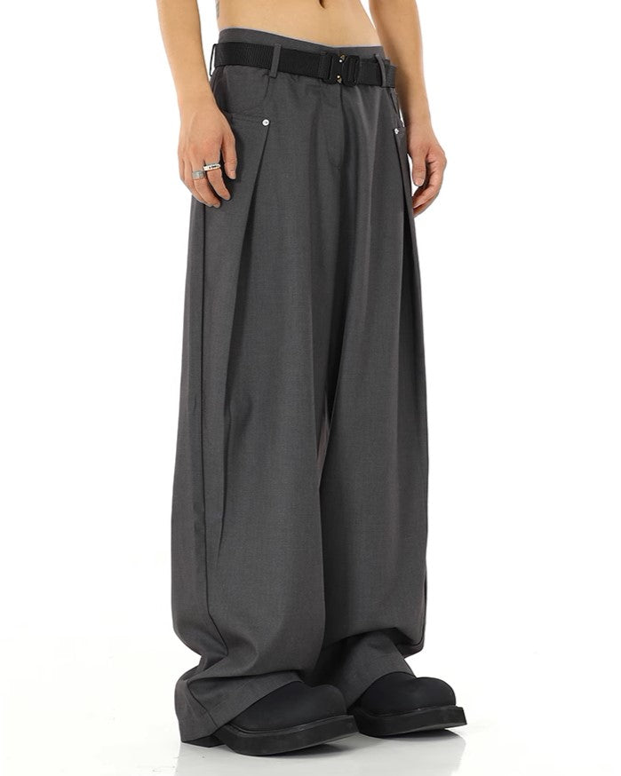 S8 No. 514 Baggy Pleated Pants