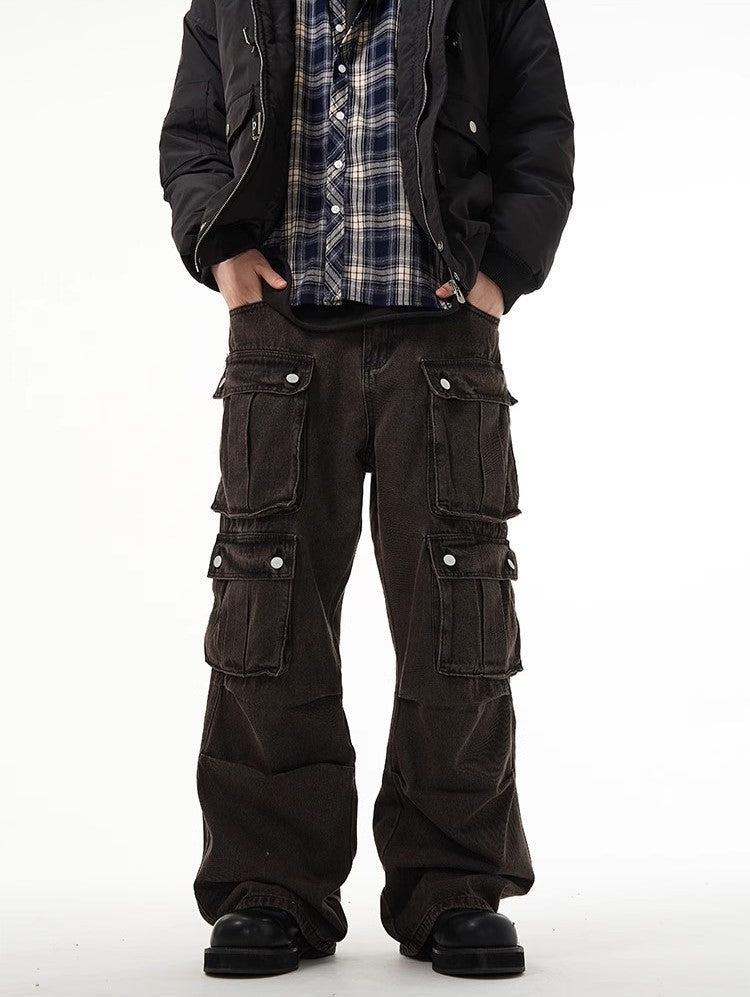 S8 No. 535 Wide Vintage Cargo Jeans