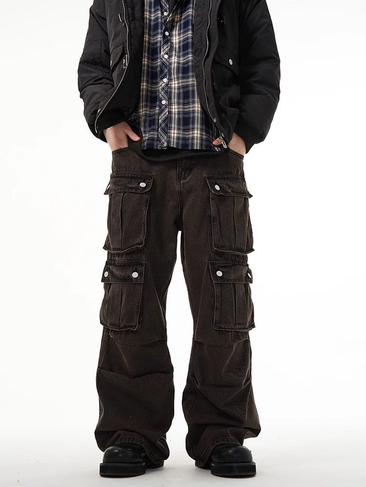 S8 No. 535 Wide Vintage Cargo Jeans