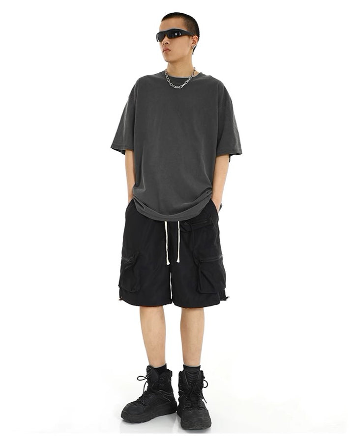 S8 No. 543 Straight Drawstring Cargo Shorts