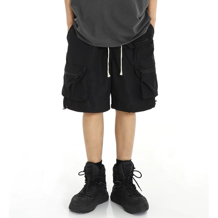 S8 No. 543 Straight Drawstring Cargo Shorts
