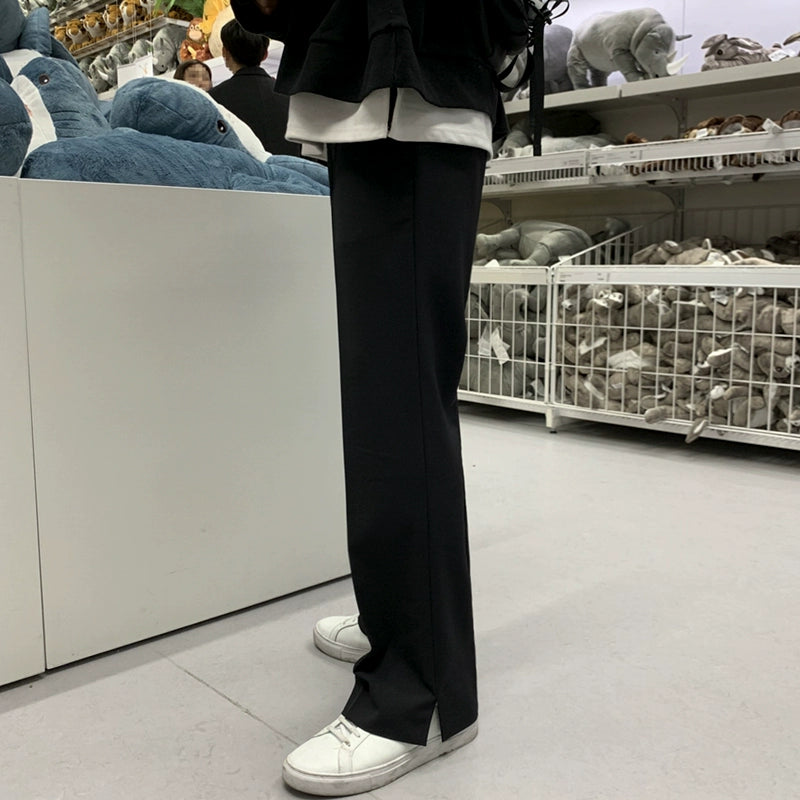 S8 No. 429 Slit Straight Pants