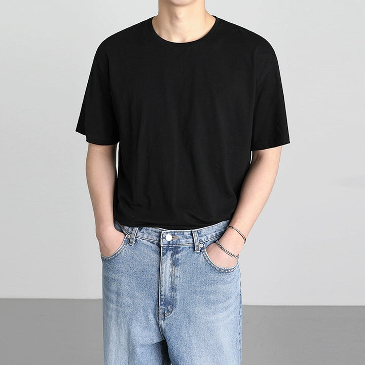 S8 No. 377 Round Neck Short-Sleeved T-Shirt