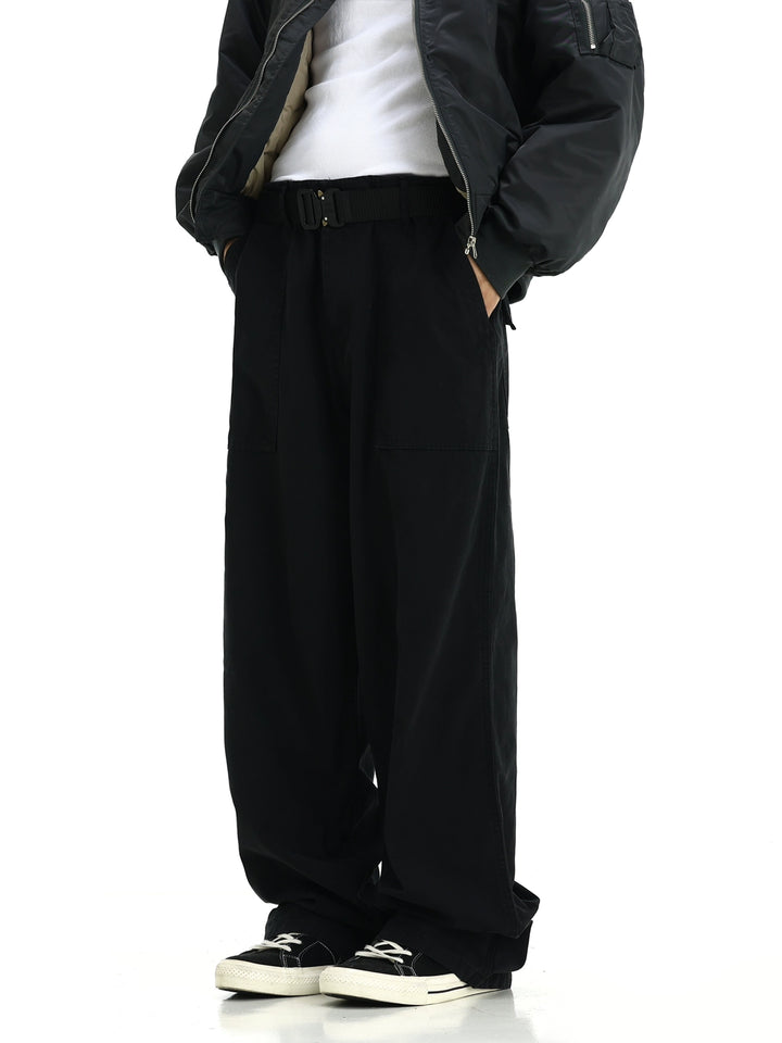S8 No. 553 Retro Casual Flared Slacks