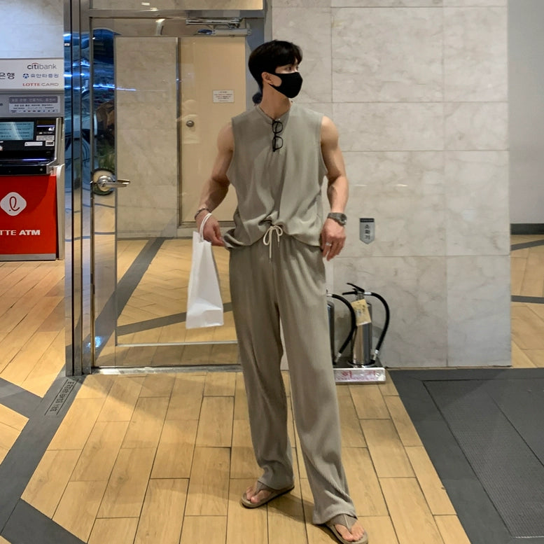 S8 No. 363 Casual Sleeveless Suit