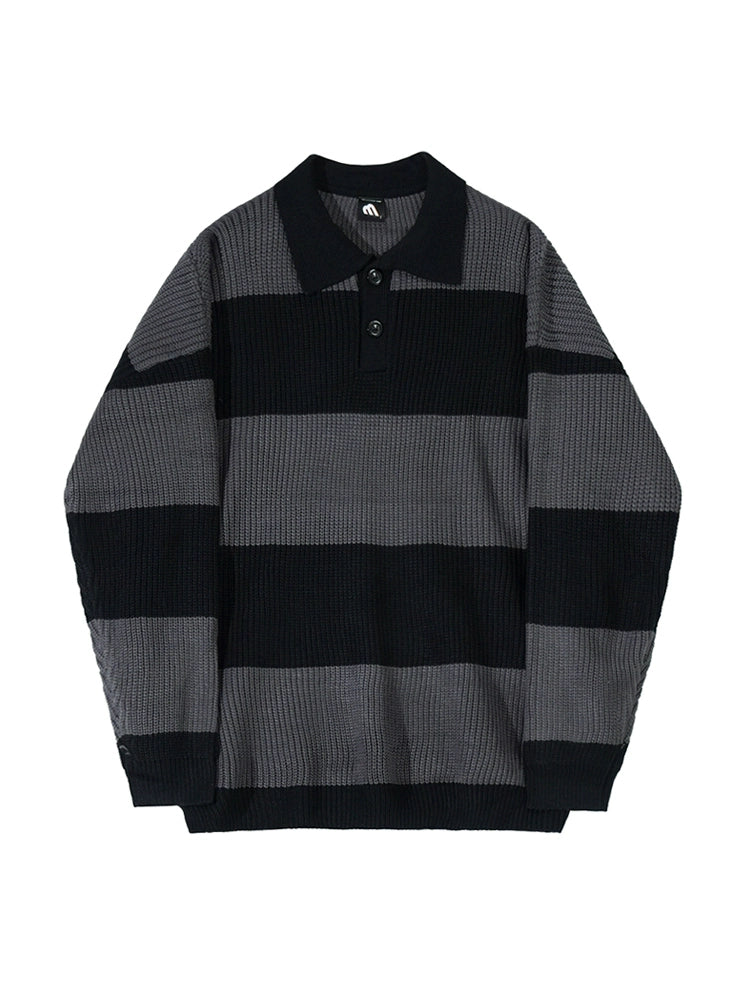 S8 No. 408 Striped Knit Sweater