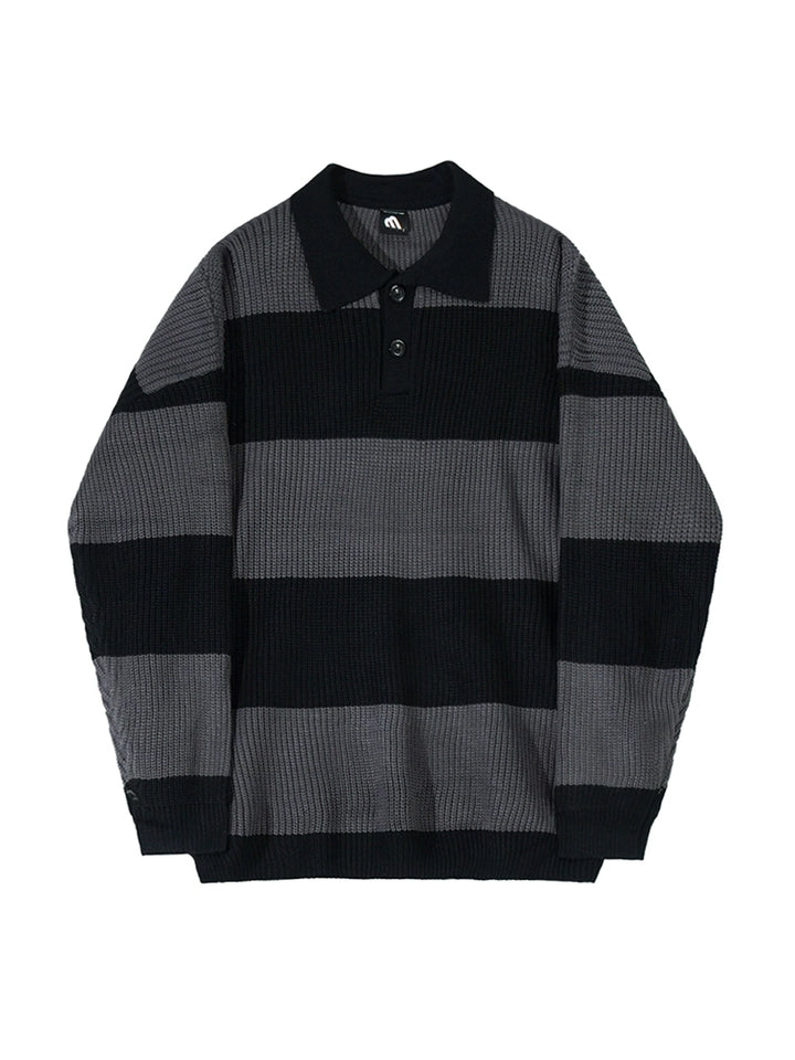 S8 No. 408 Striped Knit Sweater