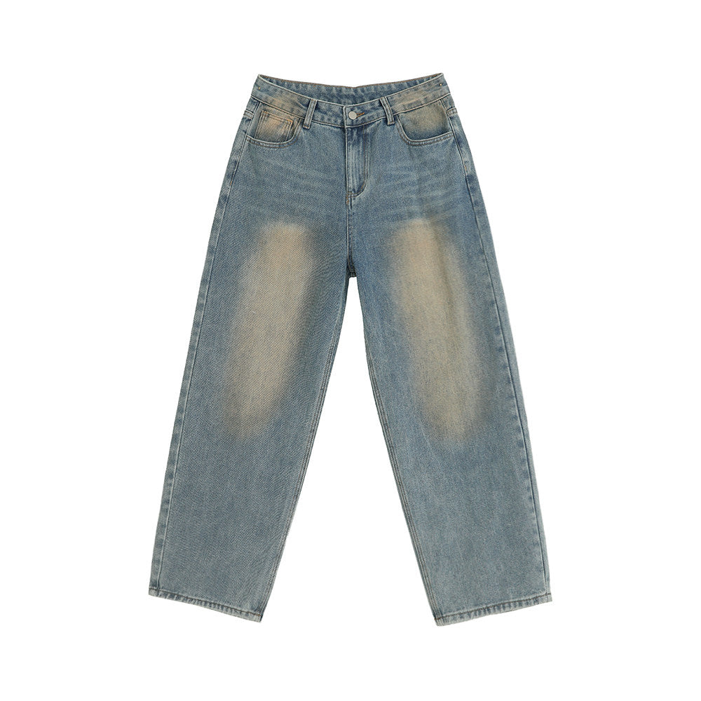 S8 No. 180 Vintage Washed Wide Leg Jeans