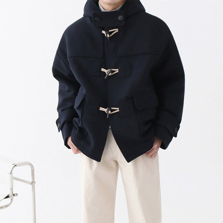 S8 No. 714 Hooded Wool Duffle Jacket