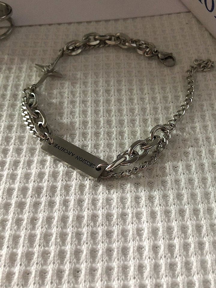 S8 No. 605 Cross Pendant Bracelet