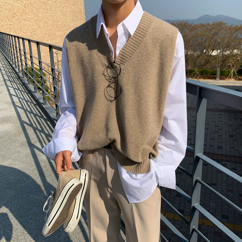 S8 No. 404 Knit V-neck Sweater