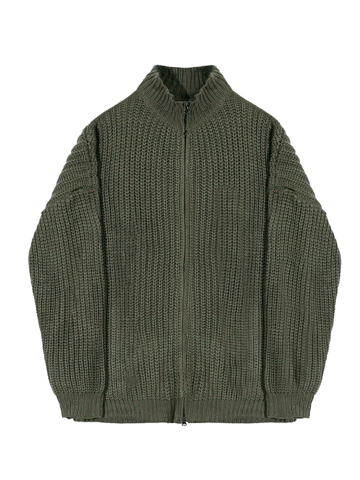 S8 No. 435 Zip-Up Knit Jacket