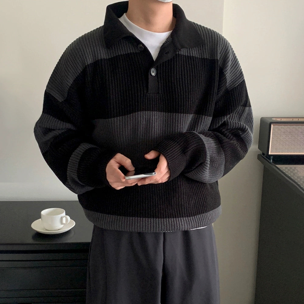 S8 No. 408 Striped Knit Sweater