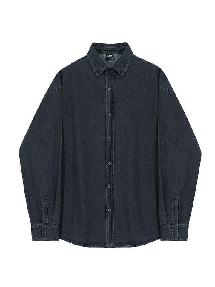 S8 No. 354 Denim Collared Shirt