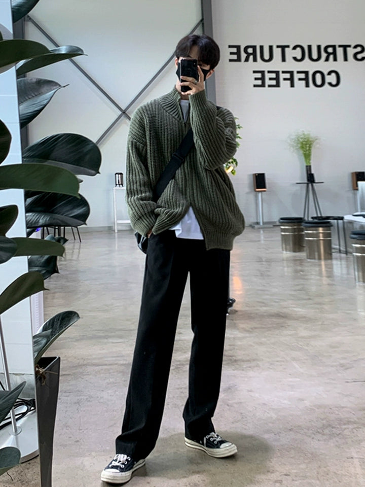 S8 No. 435 Zip-Up Knit Jacket