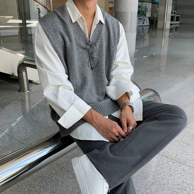 S8 No. 404 Knit V-neck Sweater