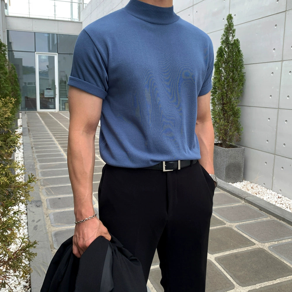 S8 No. 240 Half-High Collared T-Shirt