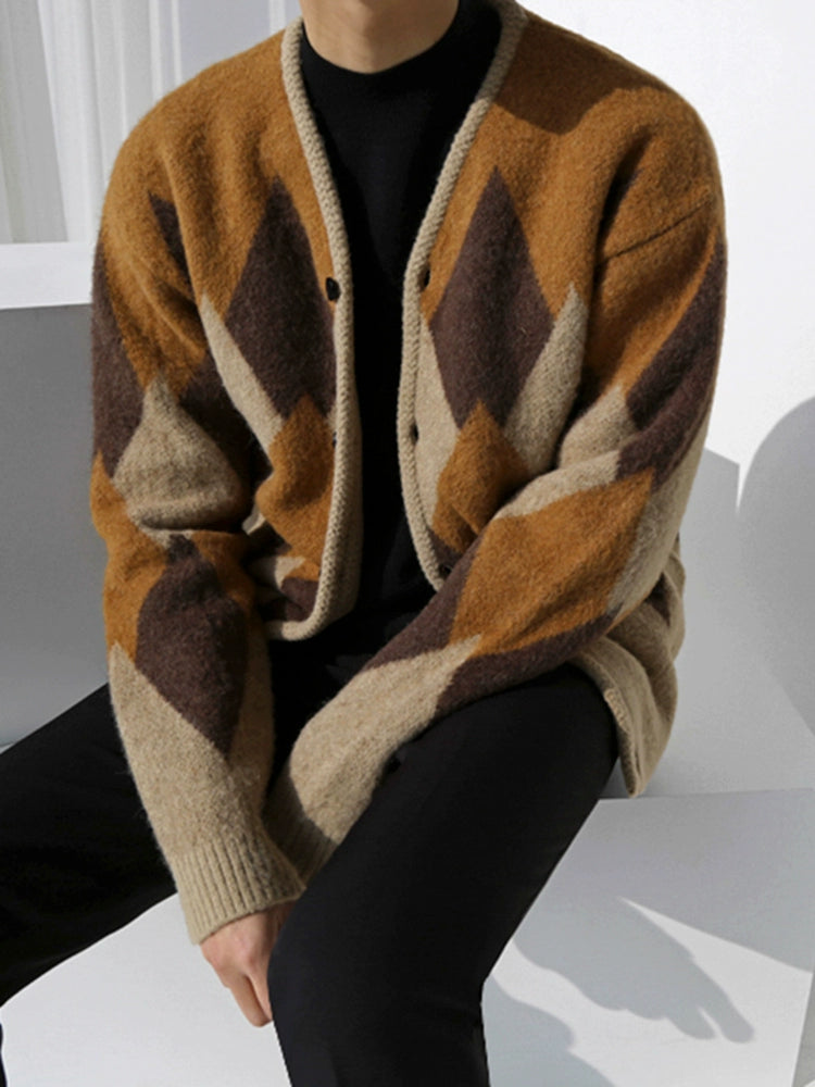 S8 No. 430 Brown Knit Cardigan