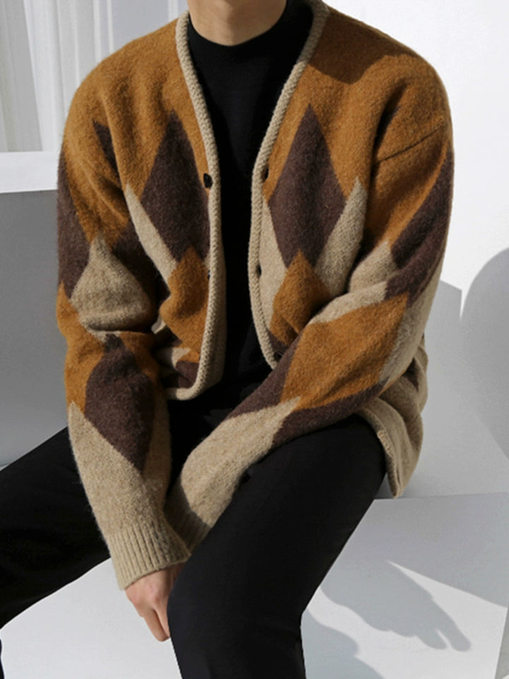 S8 No. 430 Brown Knit Cardigan