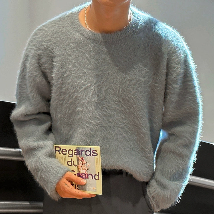 S8 No. 458 Mink Crew Neck Sweater