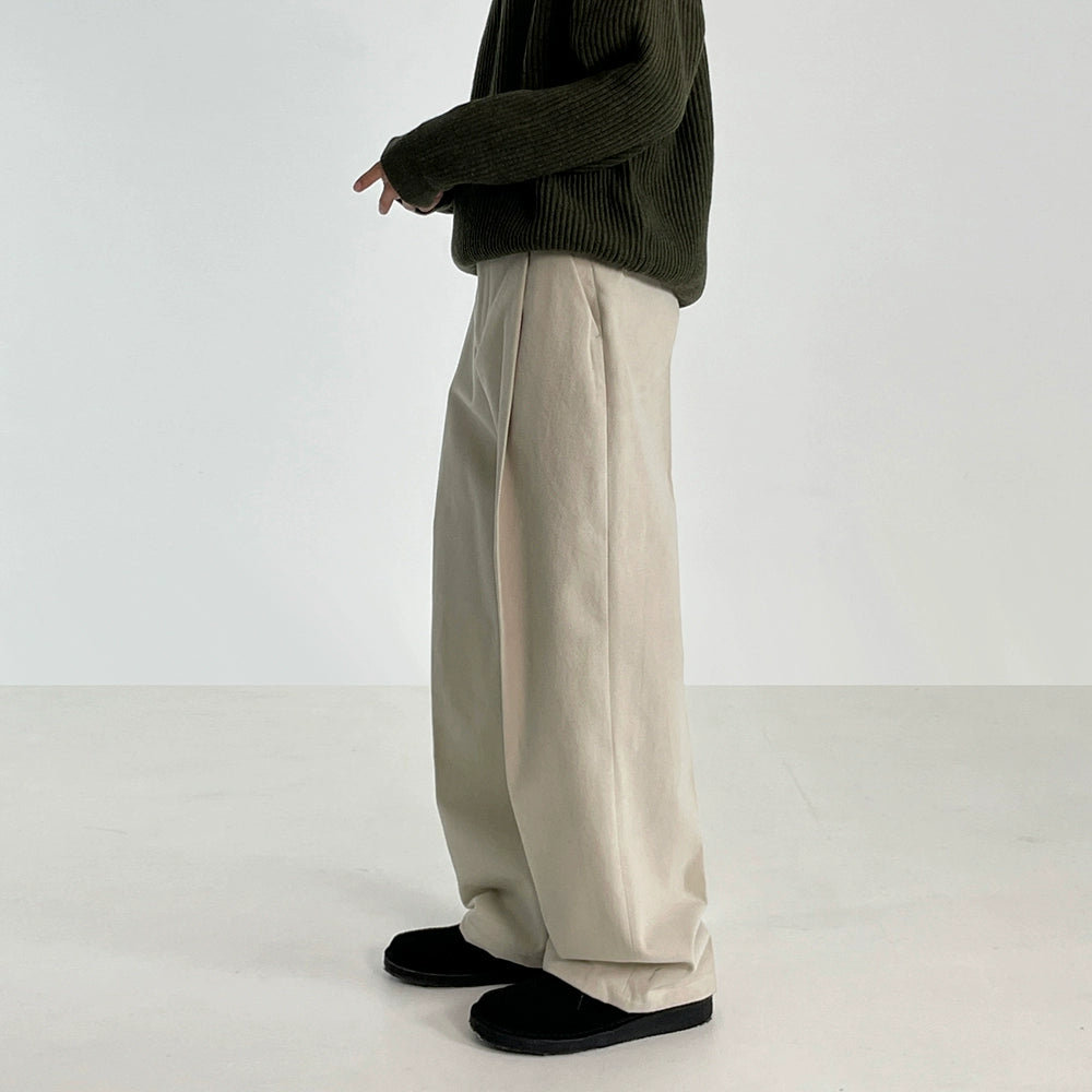 S8 No. 361 Thick Wide-Leg Pants