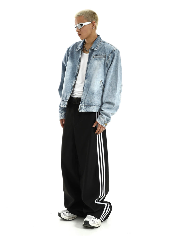 S8 No. 473 Washed Retro Denim Jacket