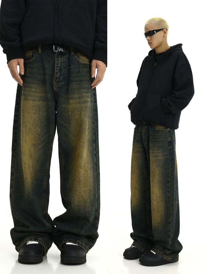 S8 No. 506 Straight Distressed Vintage Jeans