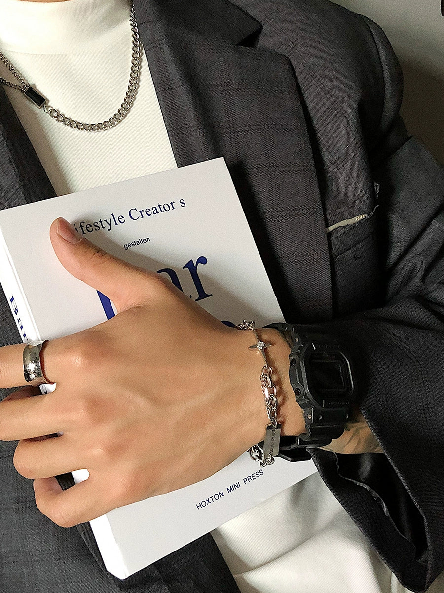 S8 No. 605 Cross Pendant Bracelet