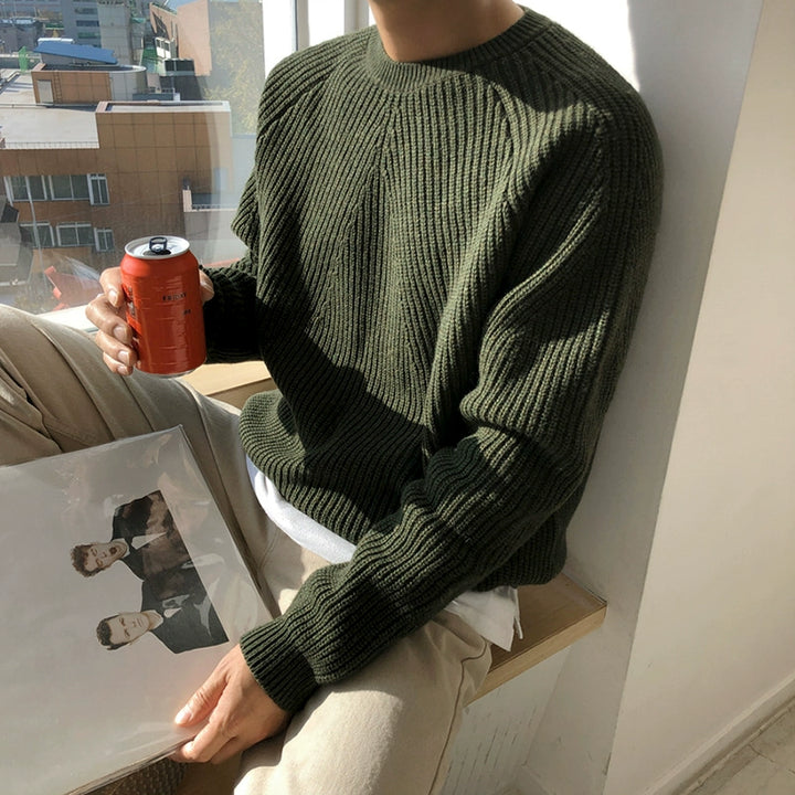 S8 No. 426 Round Neck Knit Sweater